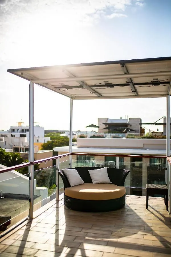 Penthouse Holiday Playa Del Carmen At Mamitas Beach Lägenhet