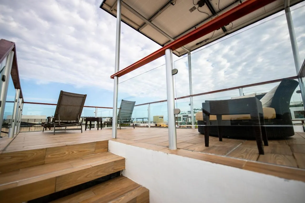 Penthouse Holiday Playa Del Carmen At Mamitas Beach Lägenhet