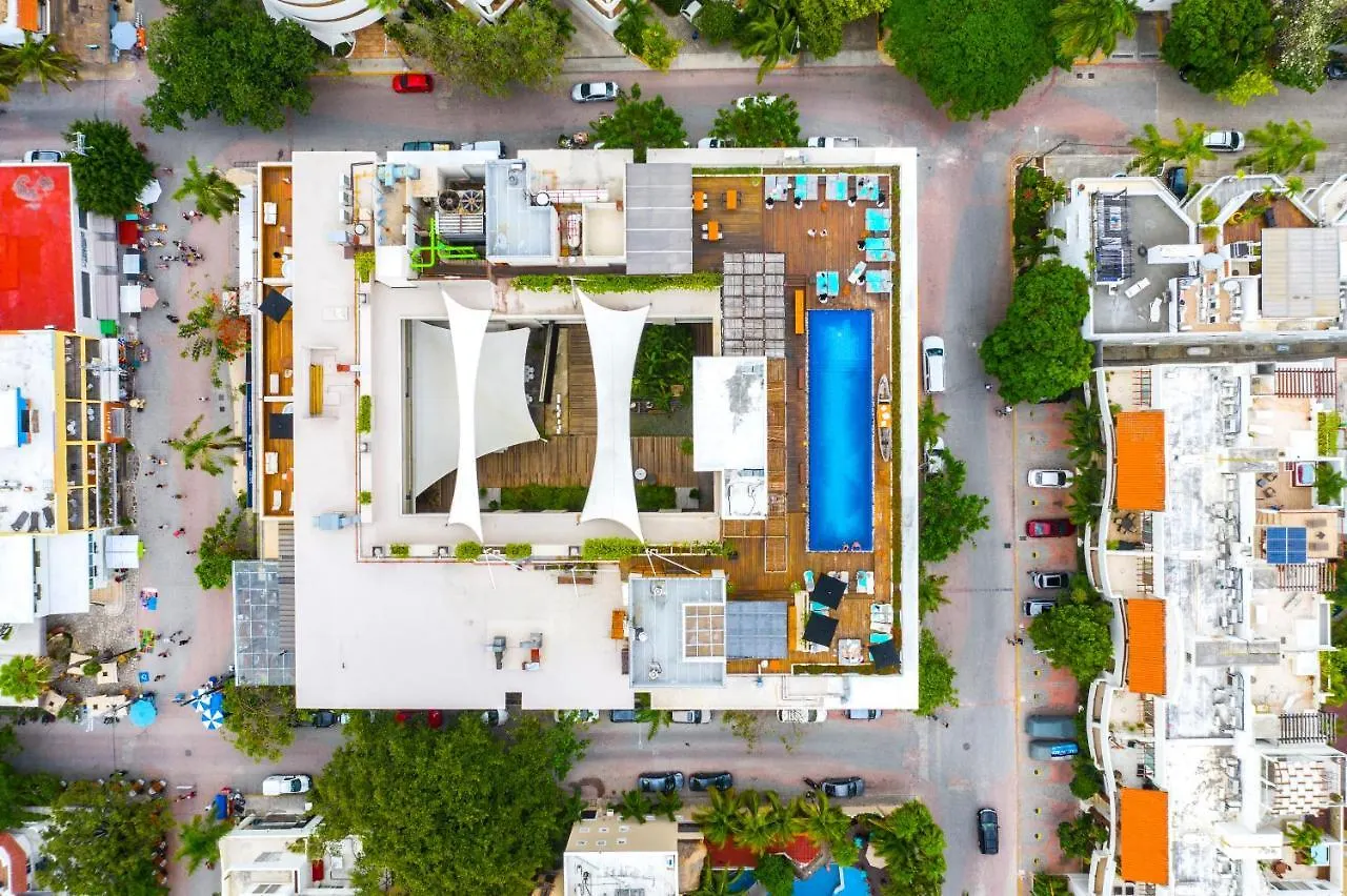 Penthouse Holiday Playa Del Carmen At Mamitas Beach Lägenhet